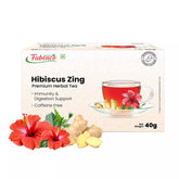 Hibiscus Zing Herbal Tea Tisane - 20 Tea Bags