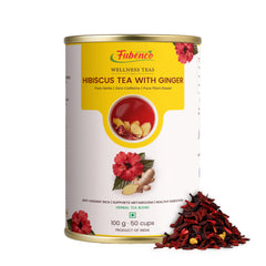Hibiscus Ginger Herbal Tea – Loose Leaf