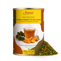 Moringa Turmeric Ginger Herbal Tea – Loose Leaf