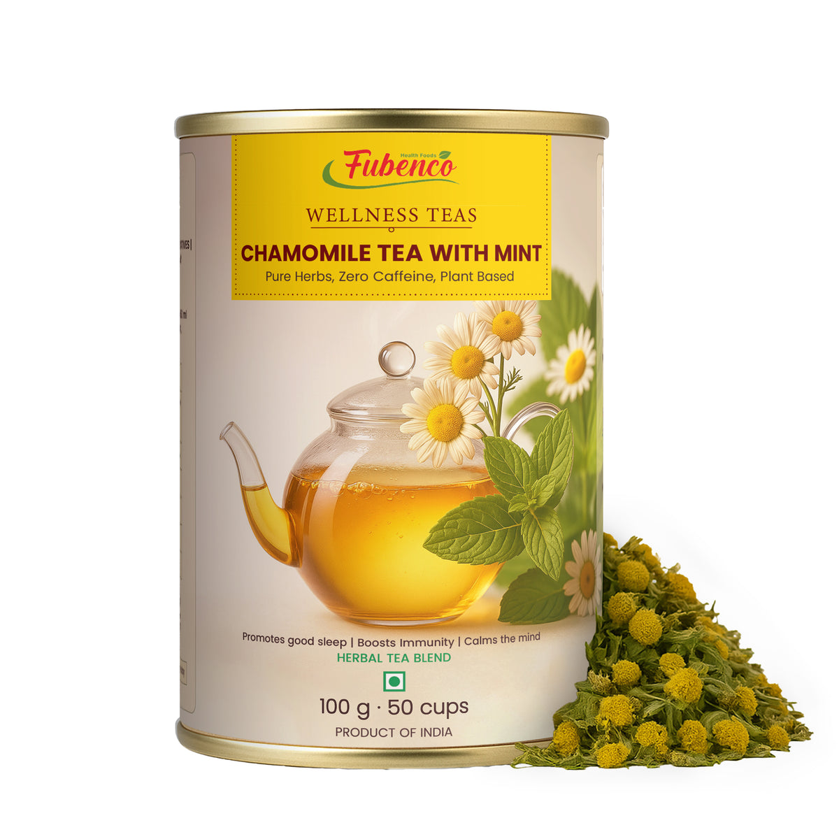 Chamomile Mint Herbal Tea - Loose Leaf