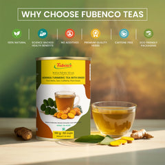 Moringa Turmeric Ginger Herbal Tea – Loose Leaf