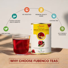 Hibiscus Ginger Herbal Tea – Loose Leaf