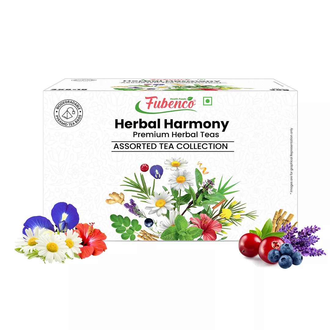 Herbal Harmony Assorted Tea collection 06 falvours - 18 Tea bags