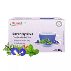 Serenity Blue Herbal Tea Tisane - 20 Tea Bags